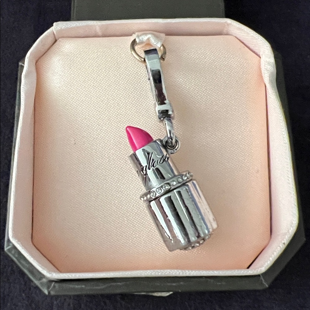 Juicy Couture silver lipstick charm - Picture 2 of 6